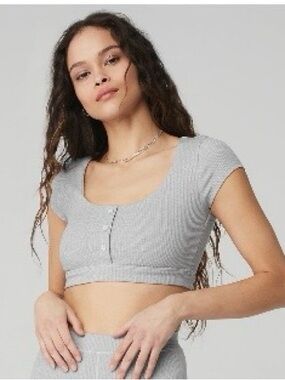 Alo Blissful Henley top